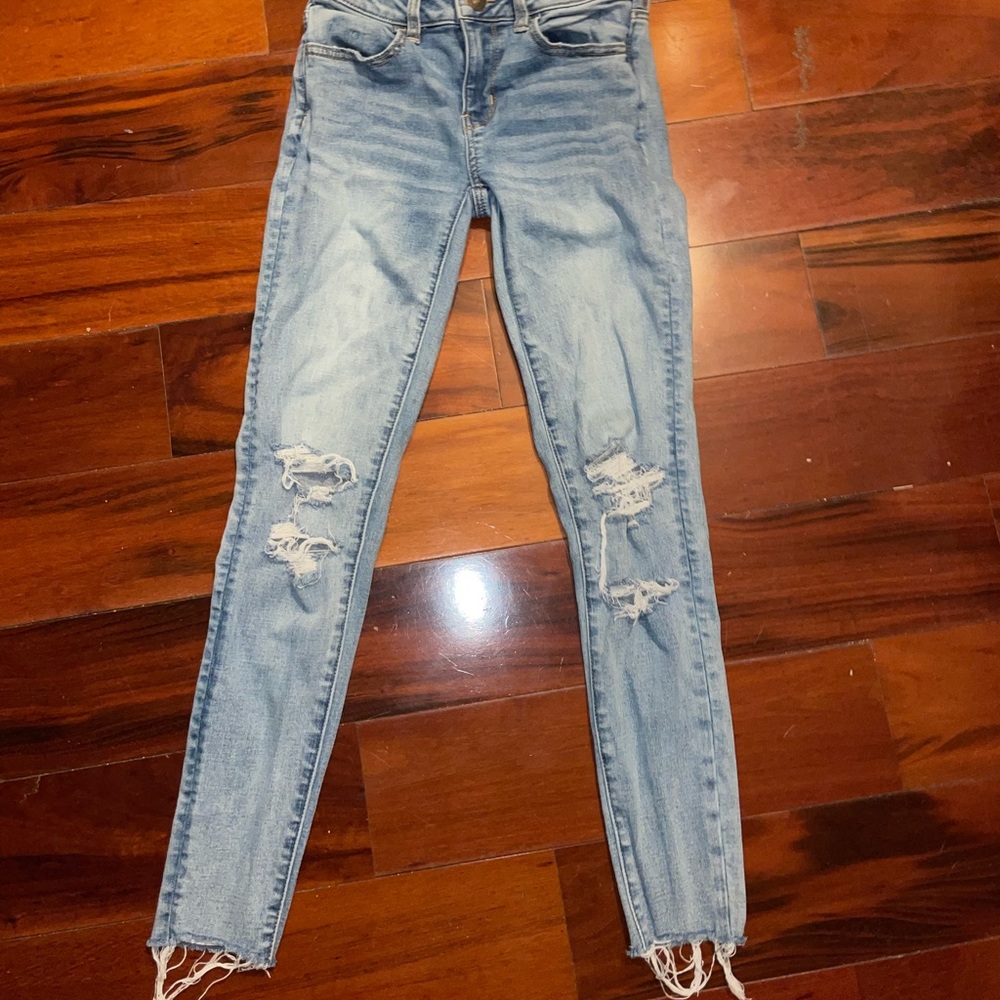 American Eagle skinny jean/ super stretch/ size 0